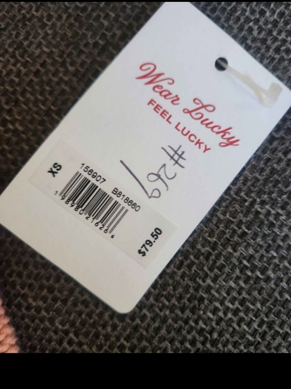 NWT Lucky Brand Dusty Pink Knit Sweater - Picture 4 of 4